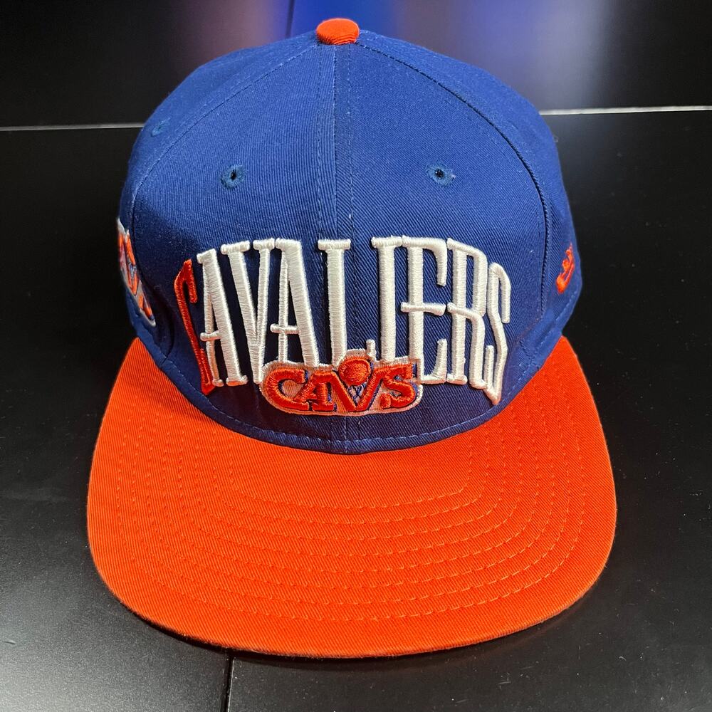 New Era 9Fifty Hardwood Classics Cleveland Cavaliers Blue Orange SnapBack
